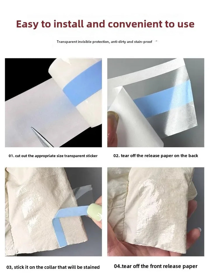 Kalsten | Transparent Shirt Collar Anti-Stain Stickers