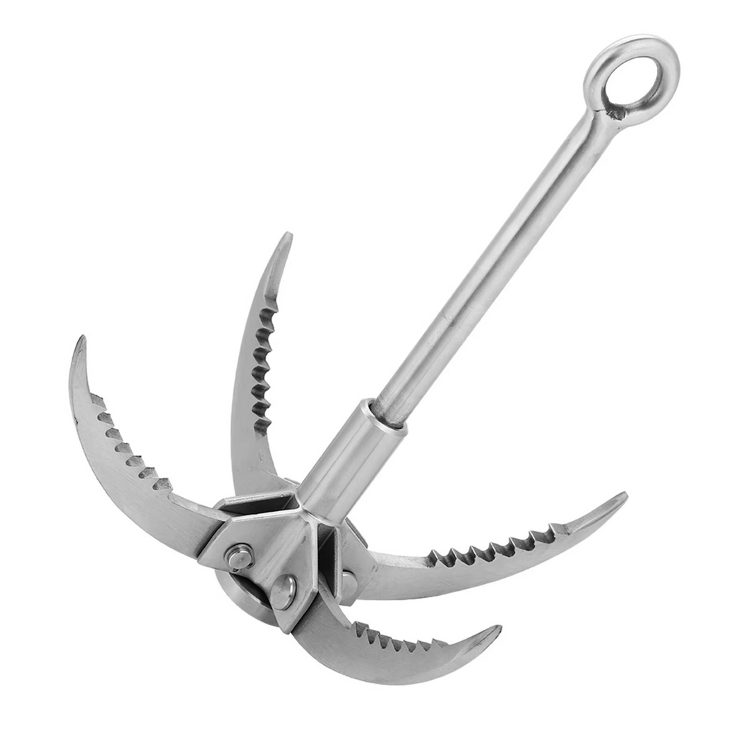 Kalsten | Stainless Steel Compact Folding Grappling Hook & Climbing Claw