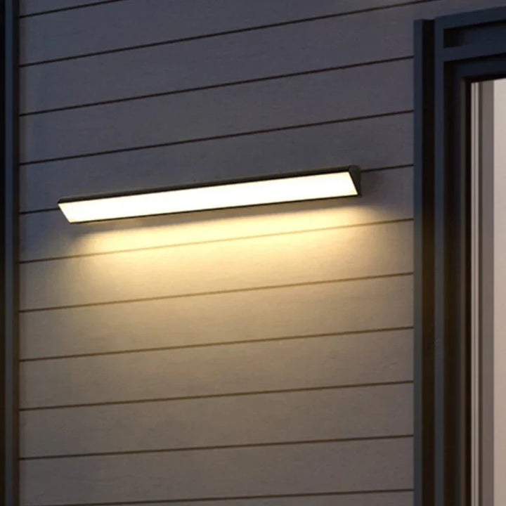 Long Strip LED Outdoor Wall Lamps - Waterproof Aluminum Lights for Porch, Garden, Corridor | Kalsten