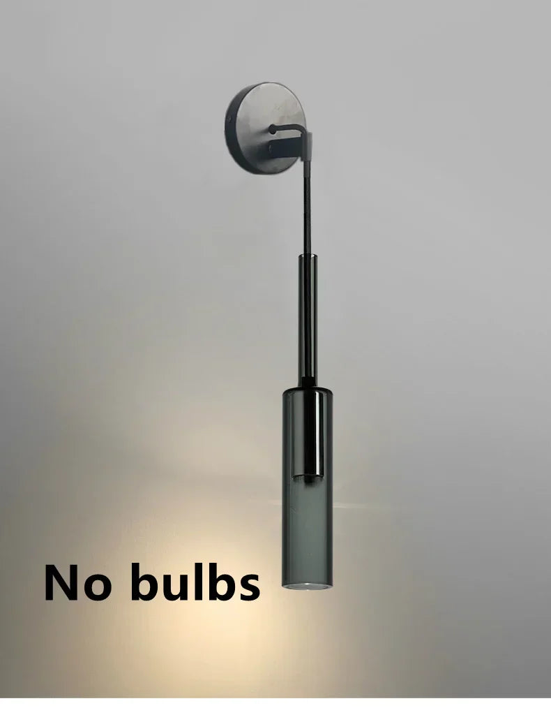 Modern LED Wall Lamp – Stained Glass and Iron Fixture for Living Room, Bedroom, Kitchen, and Bathroom – Stylish Wall Mounted Lighting for Home Decoration | Kalsten