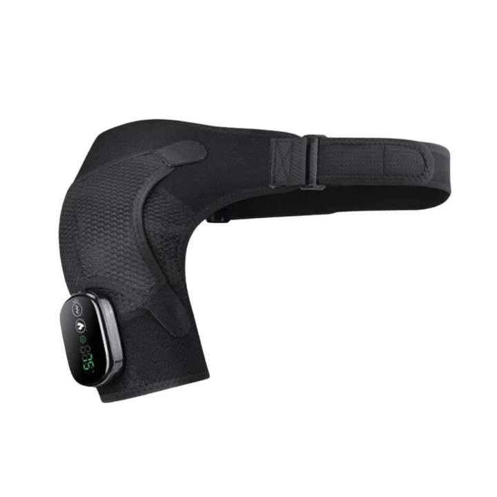 Kalsten | Adjustable Heated Shoulder Massage Brace for Muscle Relaxation