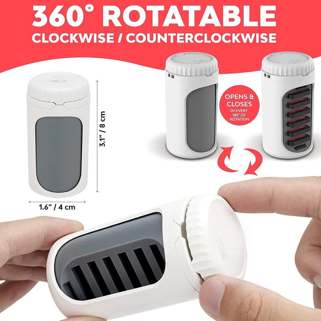 Rotating Memory Card Holder Organizer | Kalsten
