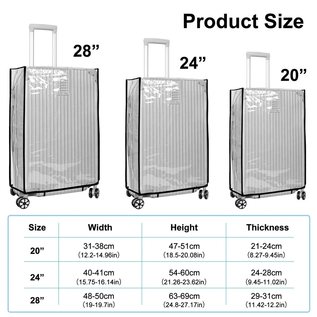Kalsten | Transparent Waterproof Trolley Cover