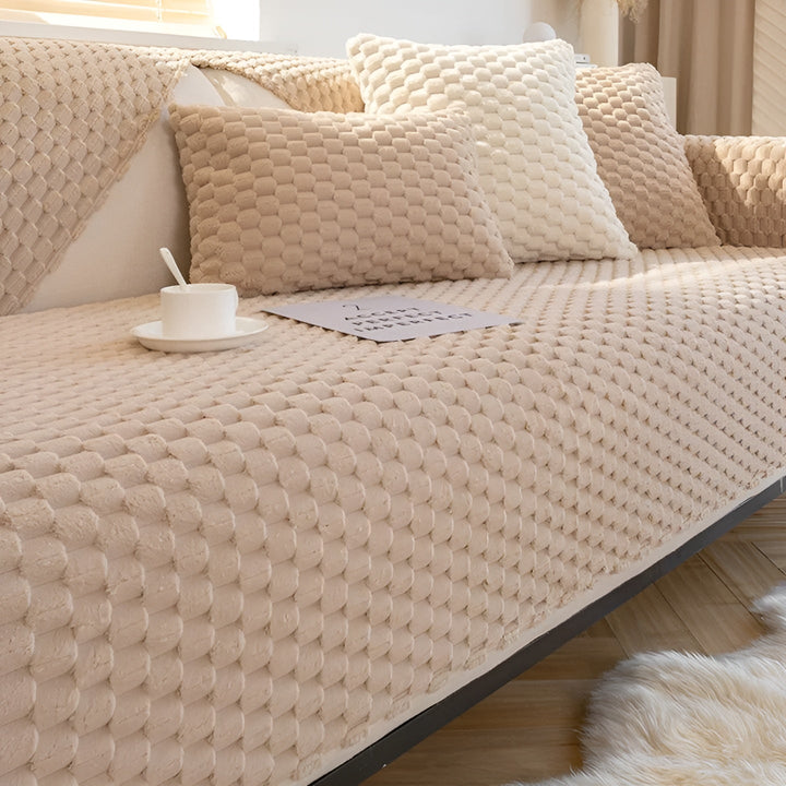 Luxury Velvet Sofa Cover - VeluLuxe | Kalsten