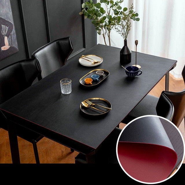 Kalsten | Nordic Minimalist Leather Waterproof Table Protector Mat