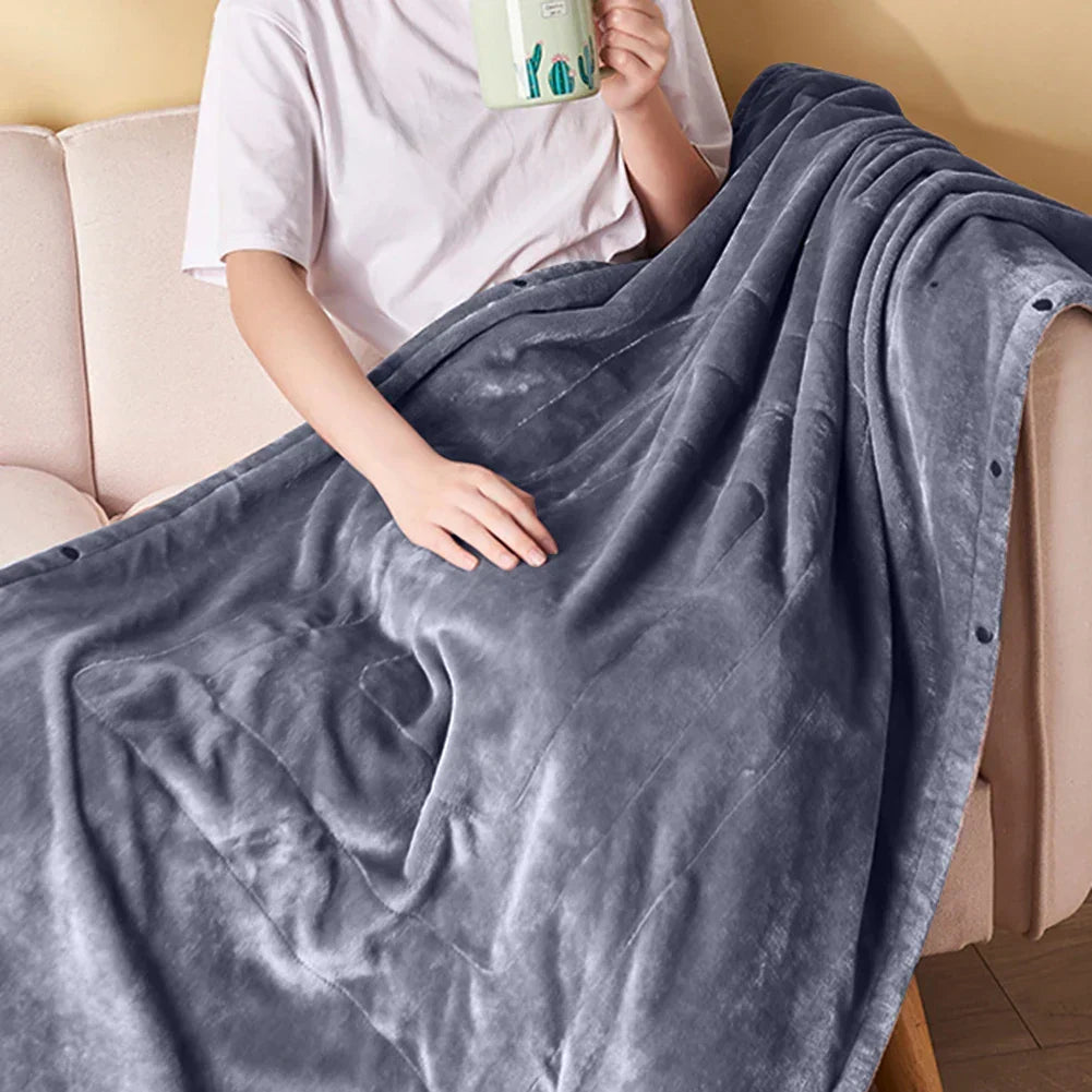 Electric USB Heating Blanket 39x31” – Cozy Heating Blanket with 3 Heat Levels, Ideal for Home, Office, and On-the-Go for Extra Comfort | Kalsten