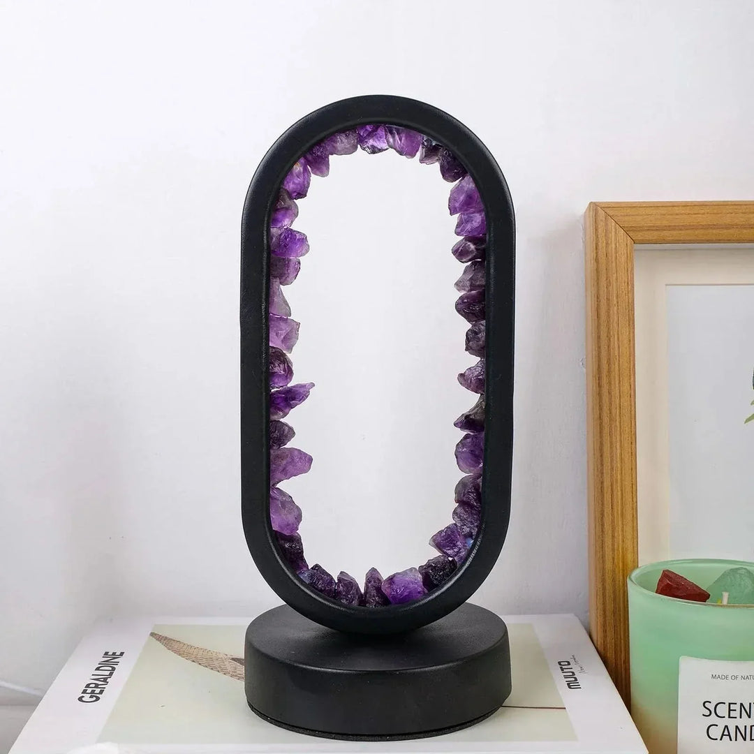 Kalsten | Natural Amethyst Crystal Lamp for Relaxation