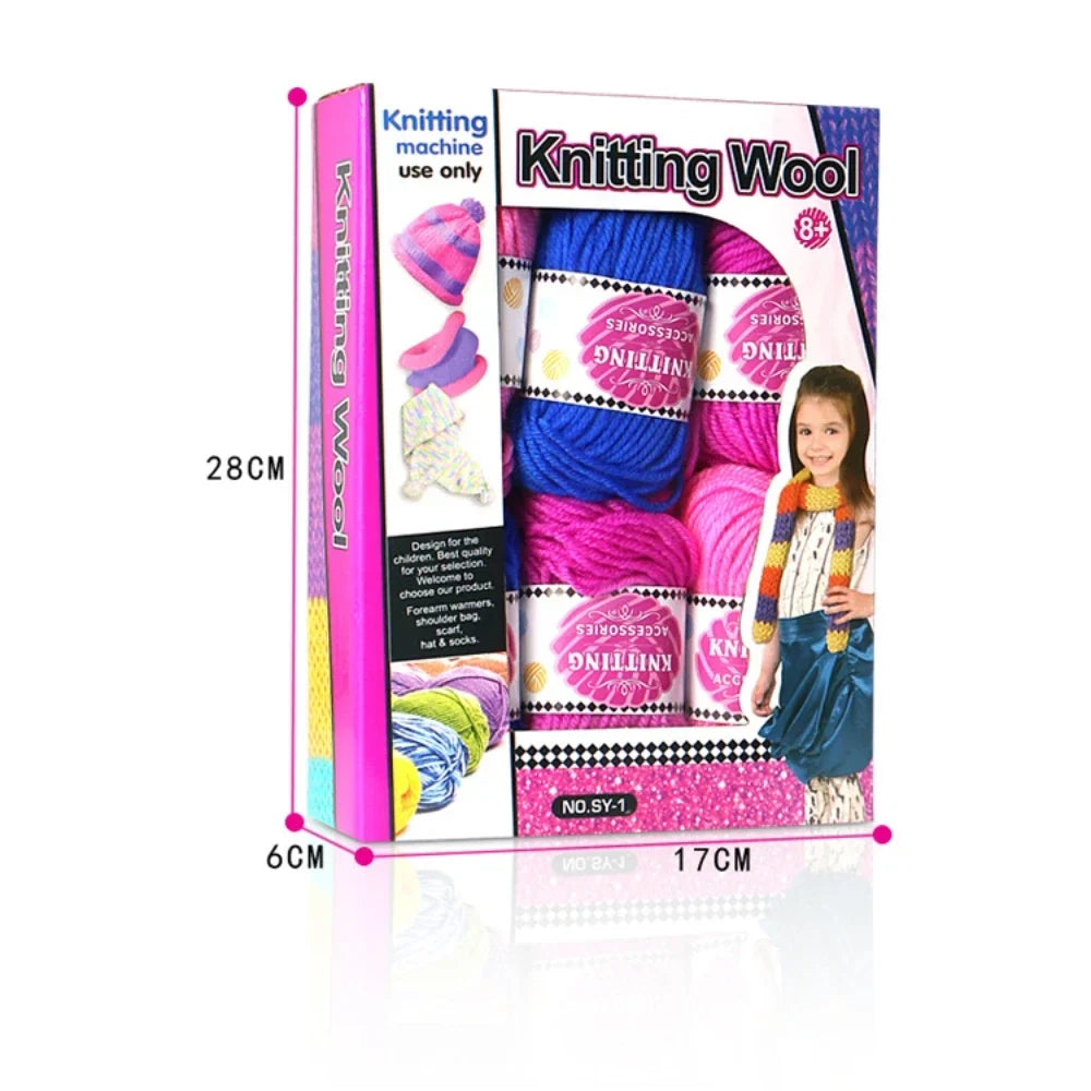 Skanto | Strickolino Knitting Machine | 22 Needles | Automatic Circular Knitting Kit for Beginners & Adults | Fast Knitter with Accessories