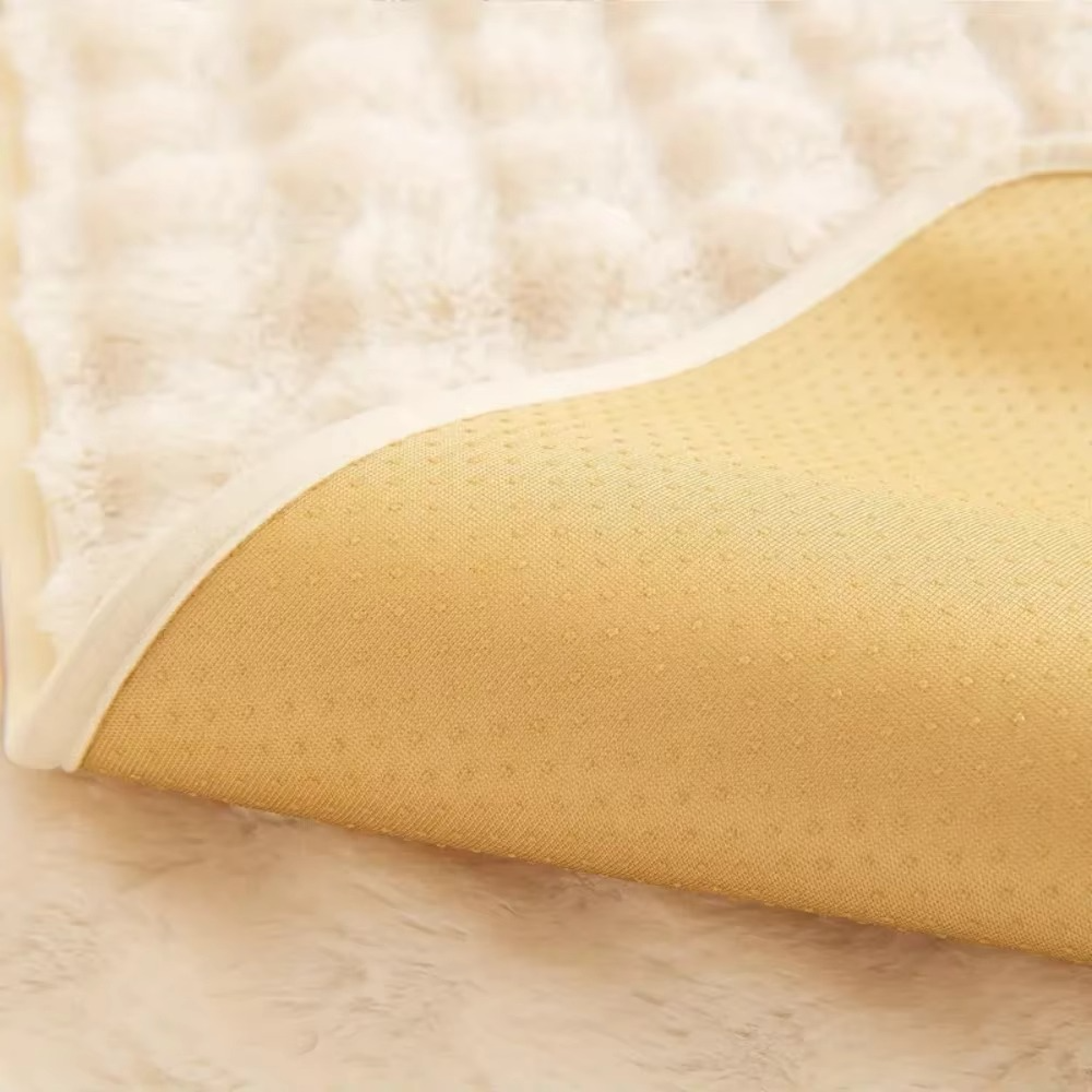Plush Faux Fur Sofa Cover