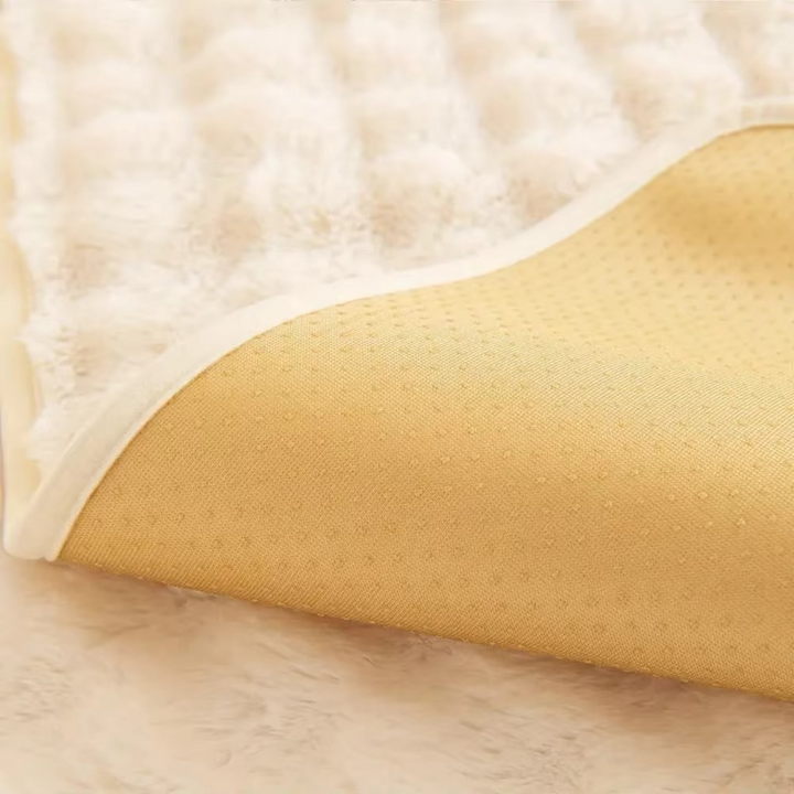 Plush Faux Fur Sofa Cover