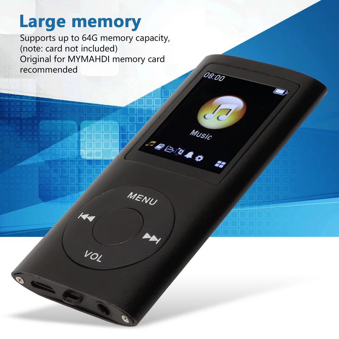 Kalsten | Compact High-Resolution 1.8" LCD MP3 Player