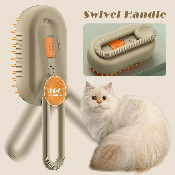 PawGroom Pro 3-in-1 Steam Brush for Pets Kalsten