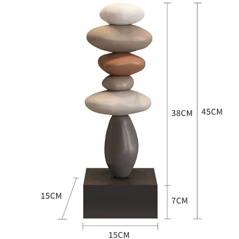 Kalsten | Zen Stone Stack Aesthetic Home Decor