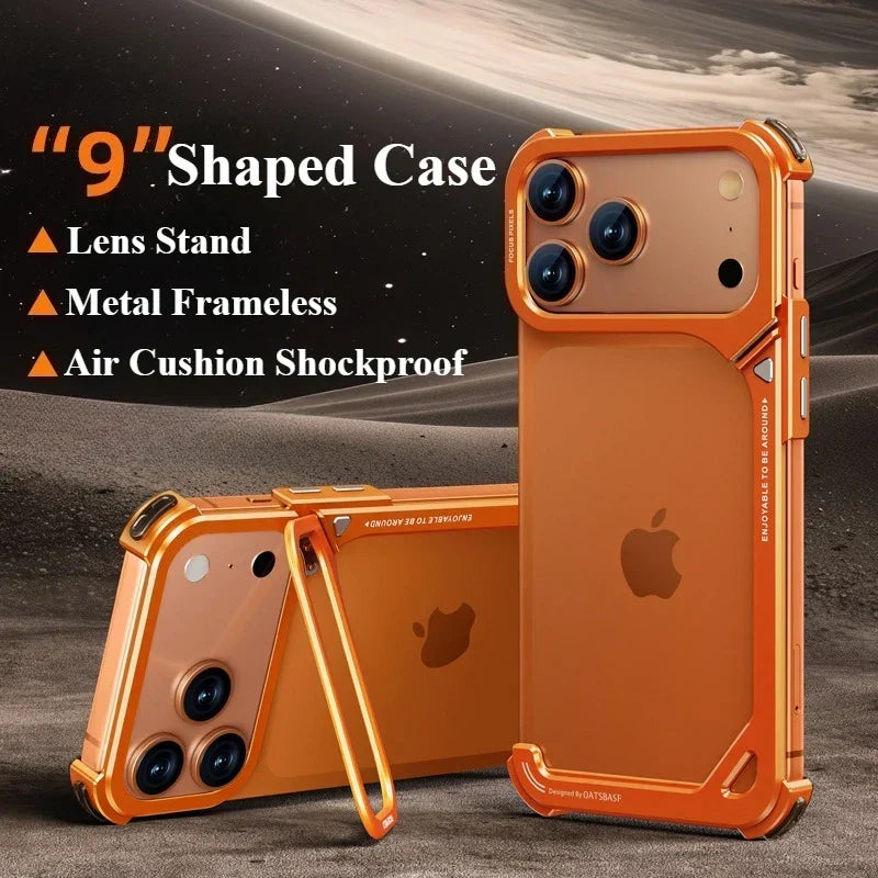 Kalsten | Metal Frameless Bumper iPhone17 Shield