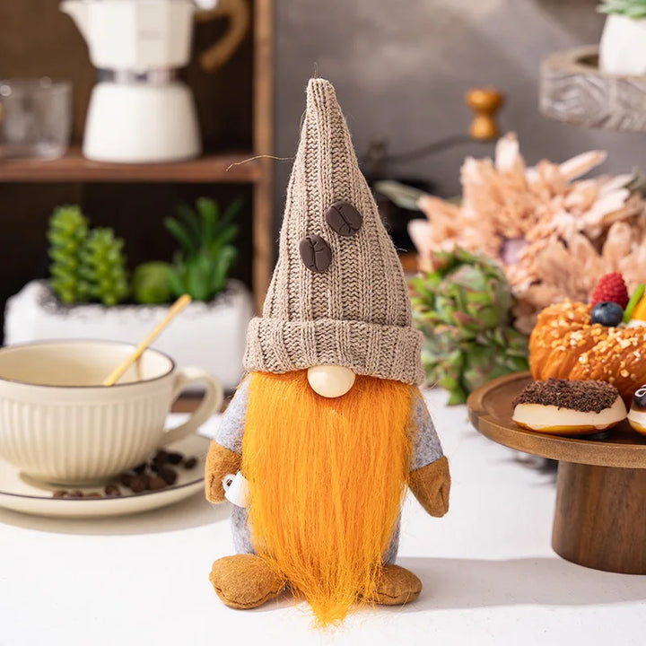 Scandinavian Coffee Gnome Dolls – Atmospheric Decoration Kalsten