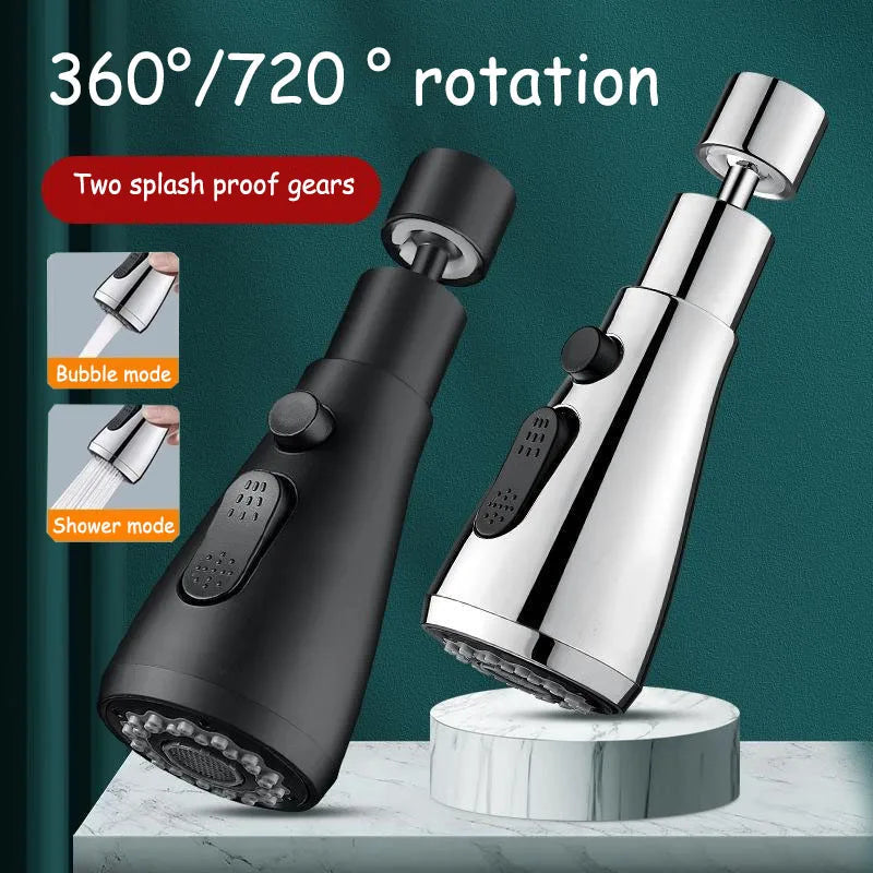 HydroFlex360 kitchen faucet attachment with 360° rotation | Kalsten