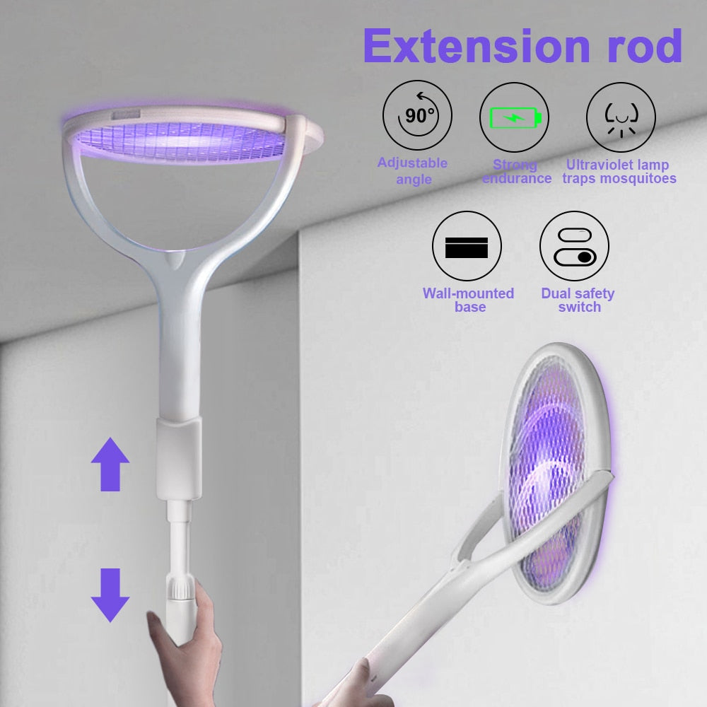 6in1 Rotatable Electric Mosquito Zapper | Kalsten
