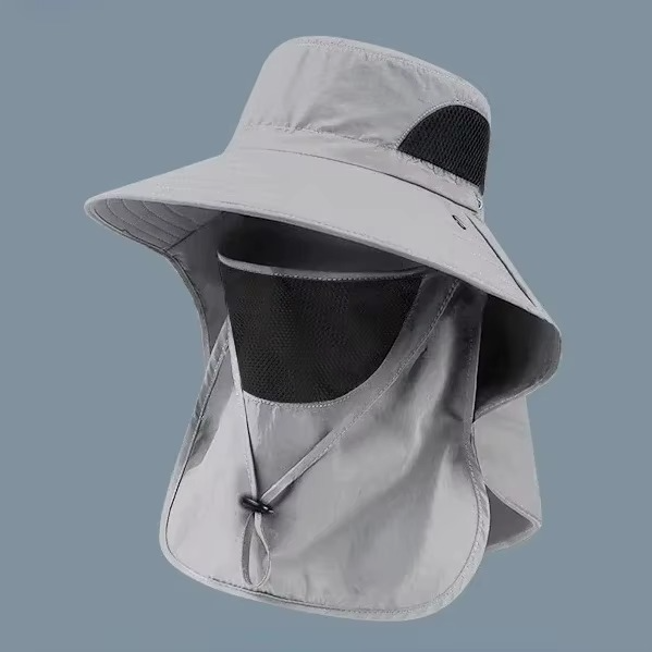 Kalsten | UV Protection Outdoor Sun Hat with Wide Brim and Neck Flap for Hiking, Fishing, and Camping