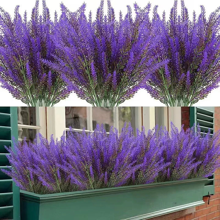 Kalsten | Floraven Lavender Bouquet | Artificial & Carefree | 5 Stems | For Indoor & Outdoor