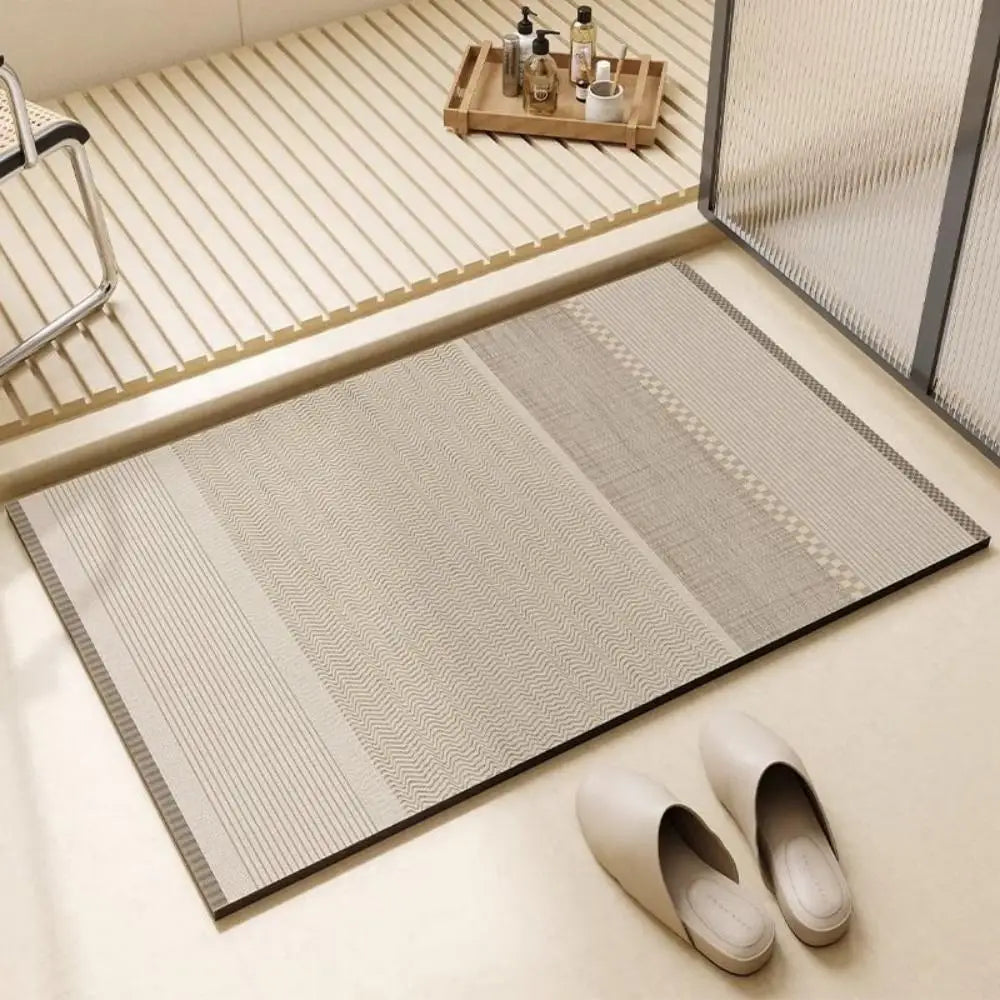 Kalsten | Non-slip Diatomite Bath Mat Kitchen Mat Door Mat Shower Mat