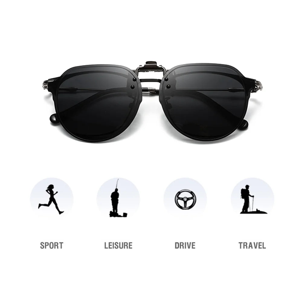 Polarized Clip-On Sunglasses | Kalsten