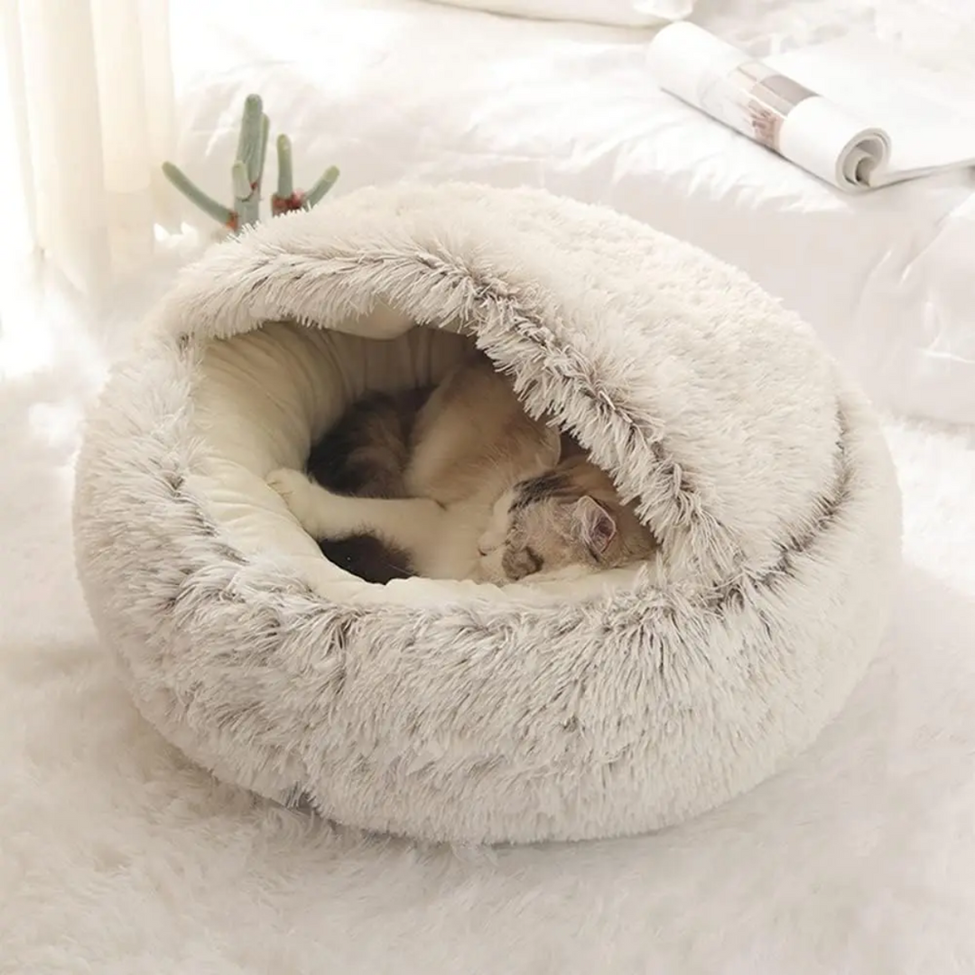 Calming Pet Cave Bed