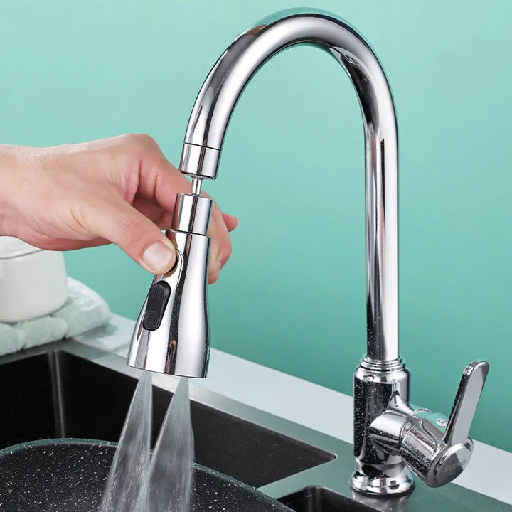 HydroFlex360 kitchen faucet attachment with 360° rotation | Kalsten