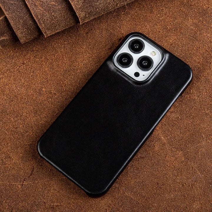 Kalsten | RoyalLeather: Luxurious, handmade case made of genuine cowhide leather for the iPhone