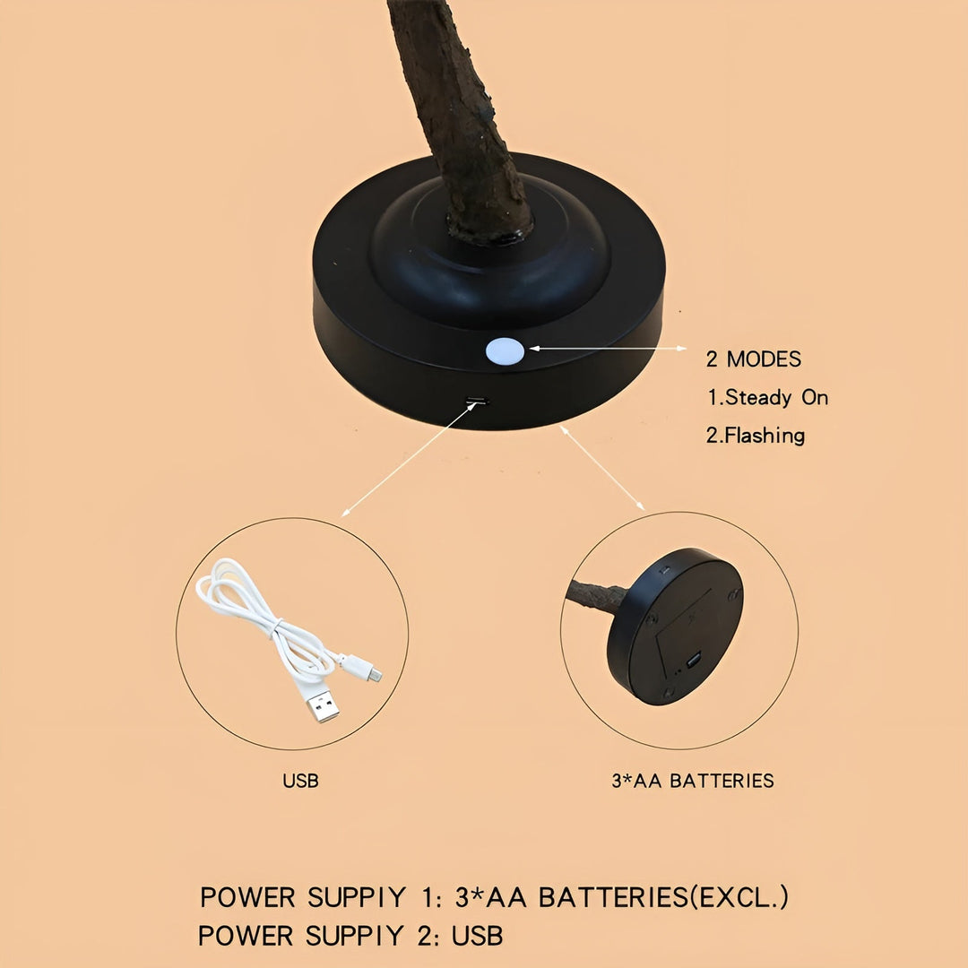 Magical Tree Lamp with - Sparkling LED Lighting Kalsten