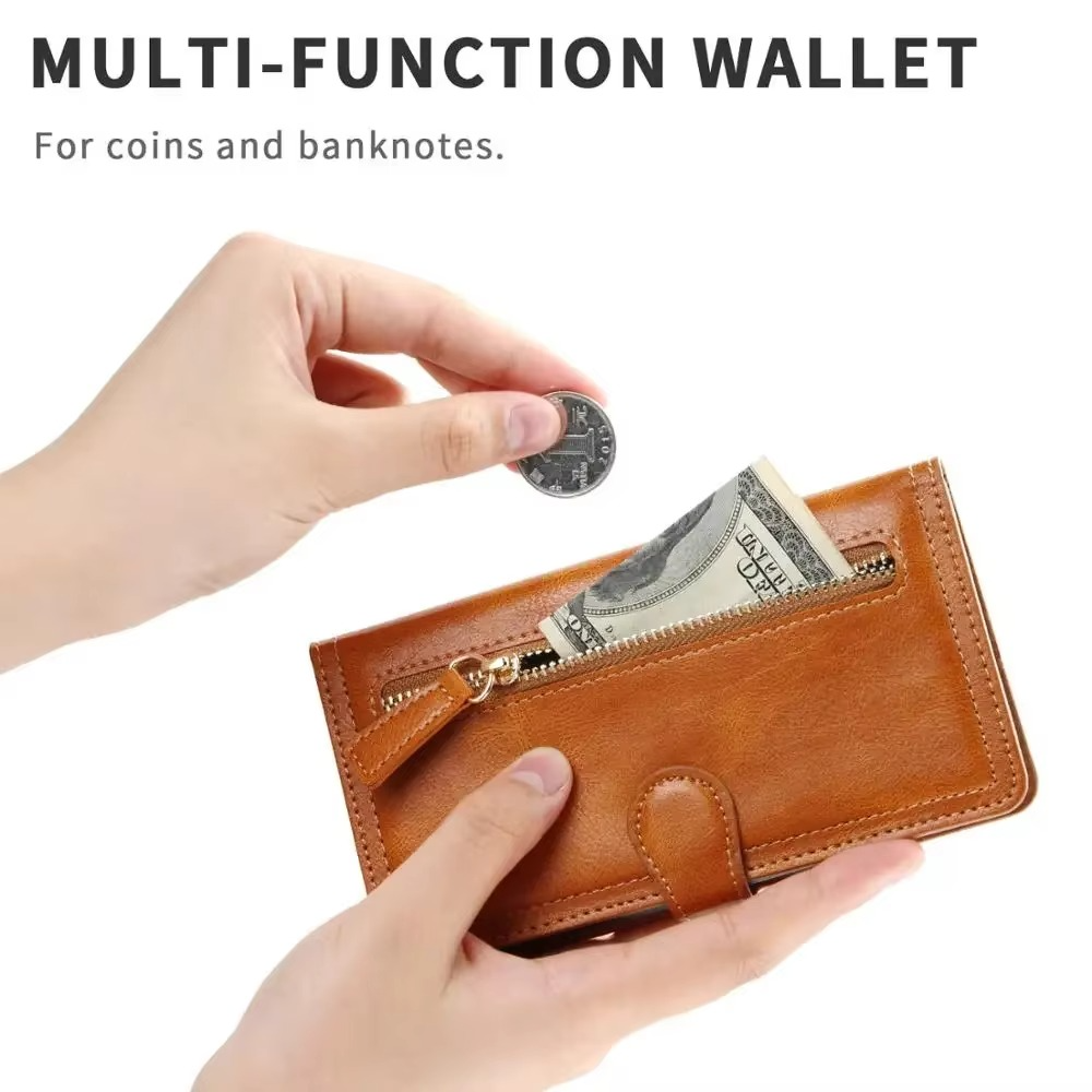 Kalsten | Premium Leather iPhone Flip Wallet & Stand Case