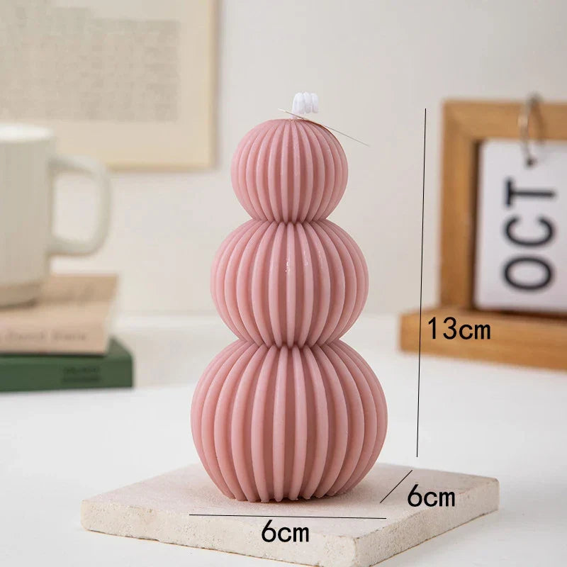 Kalsten | Creative Geometric Scented Candle Golf Ball Design Decoration