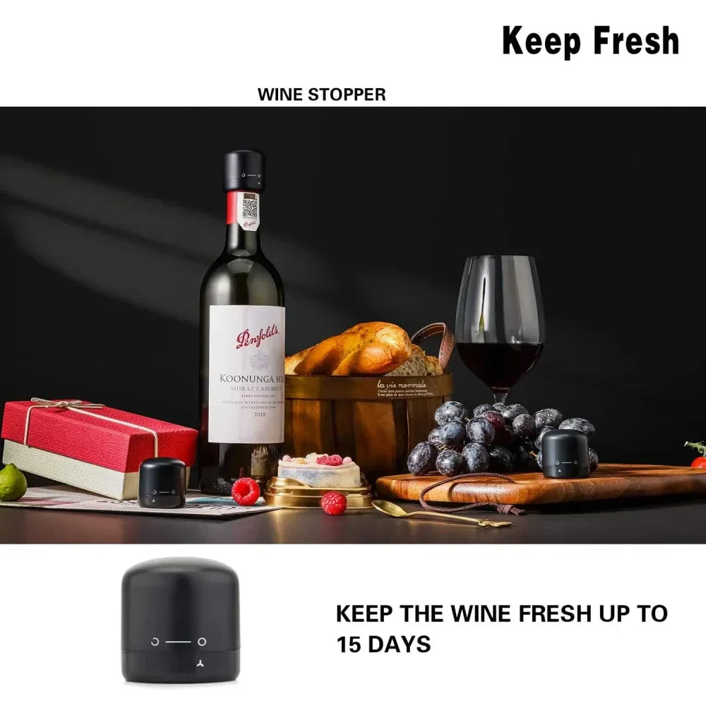 Kalsten | 2-in-1 Air Pump Wine Bottle Cork Opener