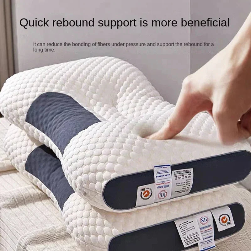 BowLift | Orthopedic neck pillow with reverse traction for a patient, 48 x 74 cm