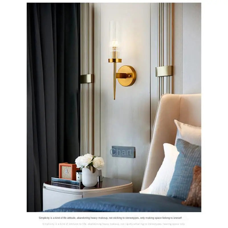 Europe Golden Wall Lamp: Illuminate Your Home with Elegance | Kalsten
