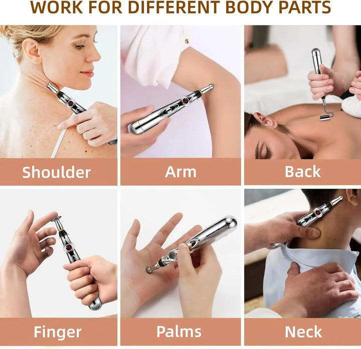Kalsten | Multifunctional Acupuncture Massage Pen - 5 Heads