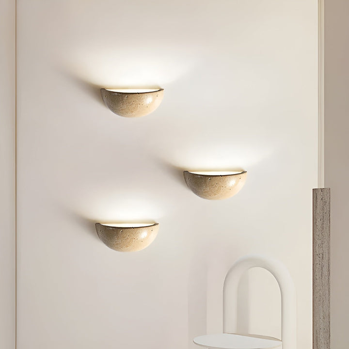 Elegant Wabi-Sabi LED Wall Lighting – Korzito Wall Lamp Kalsten