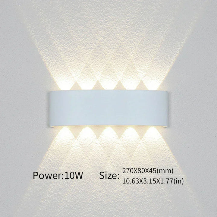 Modern lighting, indoor or outdoor: The versatile LED wall lamp | Kalsten