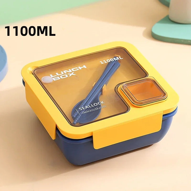 Bento Lunchbox for on the go with cutlery | Kalsten