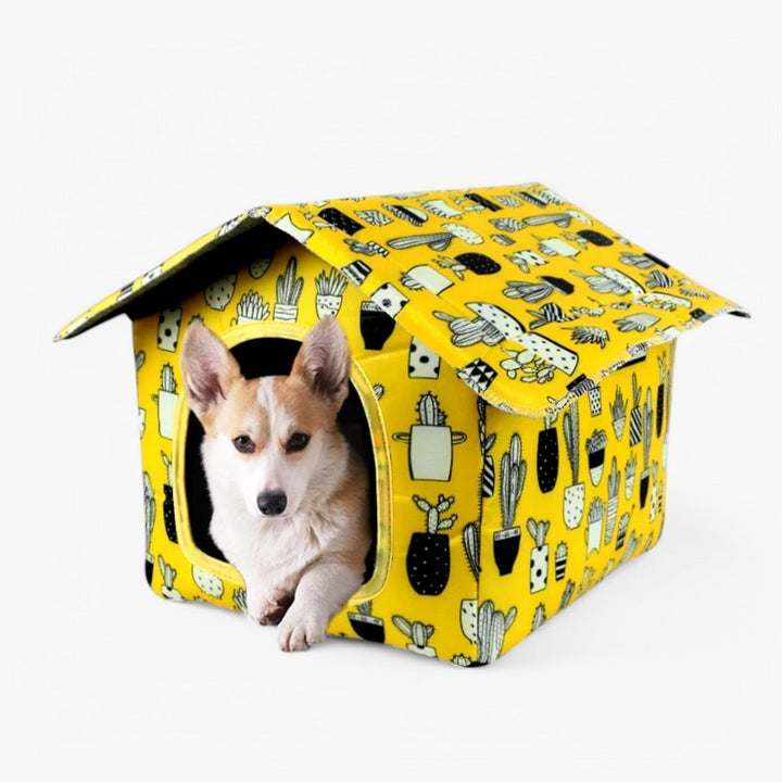 Weatherproof Animal House "CozyNest" for Cats and Small Dogs | Kalsten