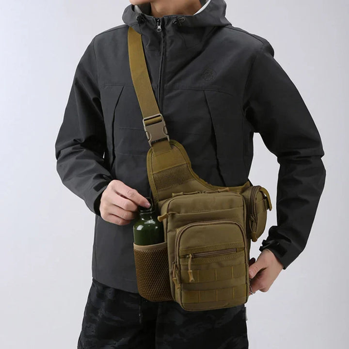 Multi-Pocket Crossbody Compact Hiking Chest Bag | Kalsten