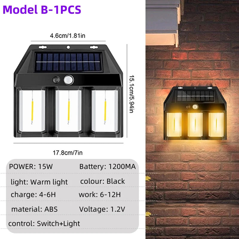 Night Guard LED Solar Wall Waterproof Lamp | Kalsten