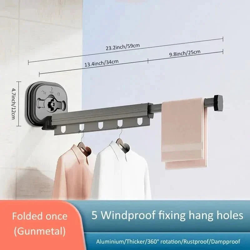 Kalsten | mounted tumble dryer - Foldable & space-saving