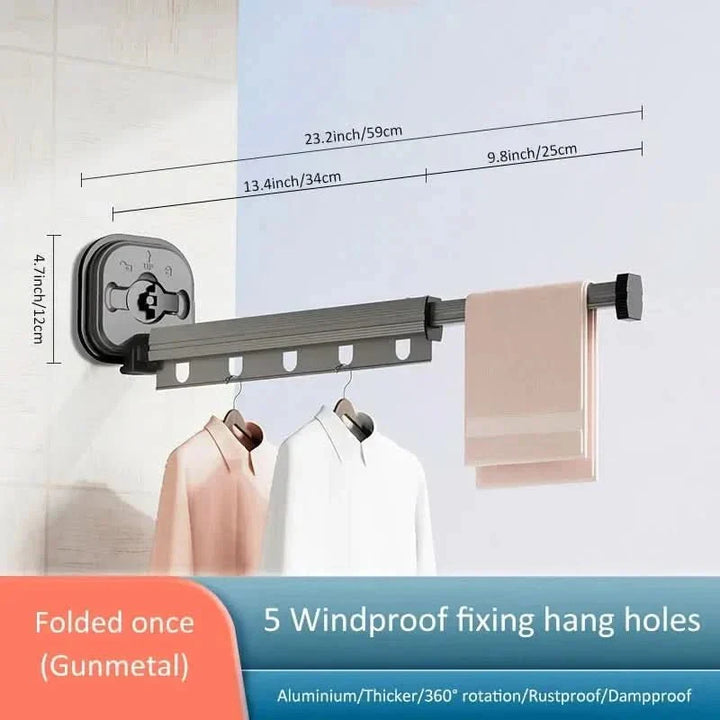 Kalsten | mounted tumble dryer - Foldable & space-saving