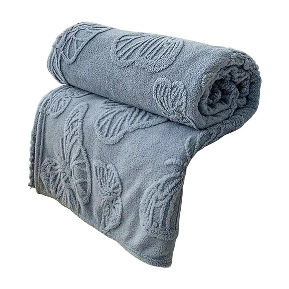 Double Sided Cooling Blanket with Breathable Cold Effect and 3D Butterfly Jacquard Design | Kalsten