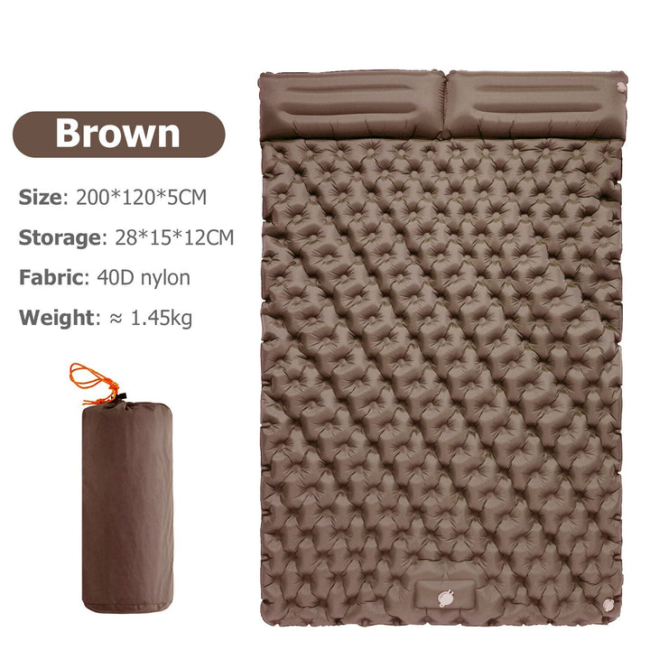 Portable Inflatable Built-in Pillow Nature Nest Camping Bed | Kalsten