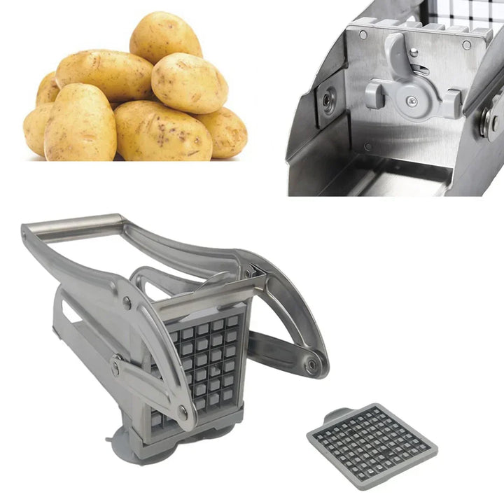 Fritzo Vegetable Cutter - The Stylish Stainless Steel Cutter for Perfect Vegetables Kalsten