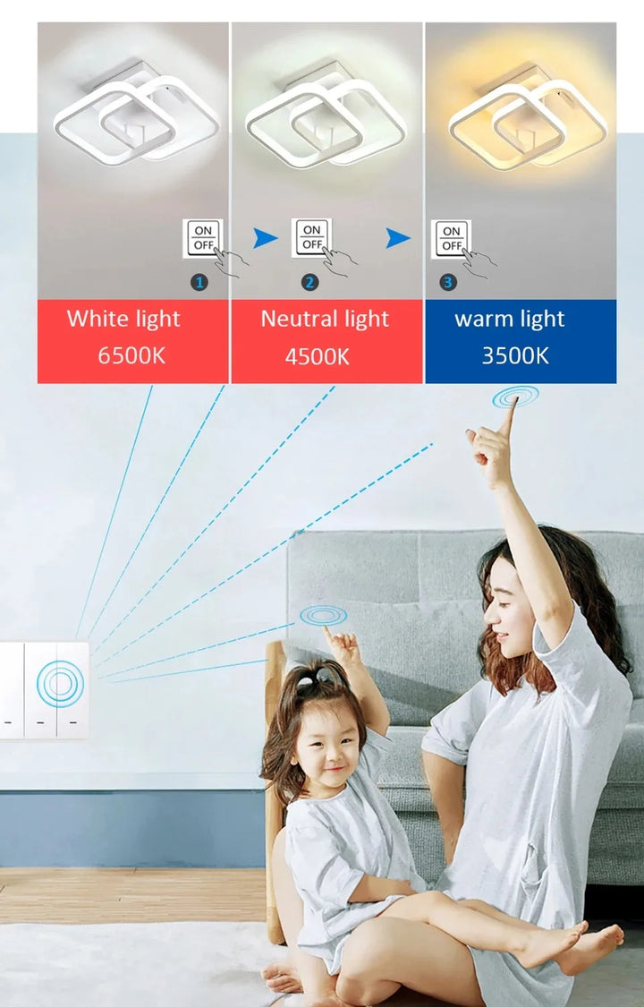 LED IRALAN Corridor Ceiling Chandelier | Kalsten