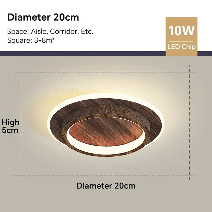 Modern LED Aisle Ceiling Light Chandelier | Kalsten