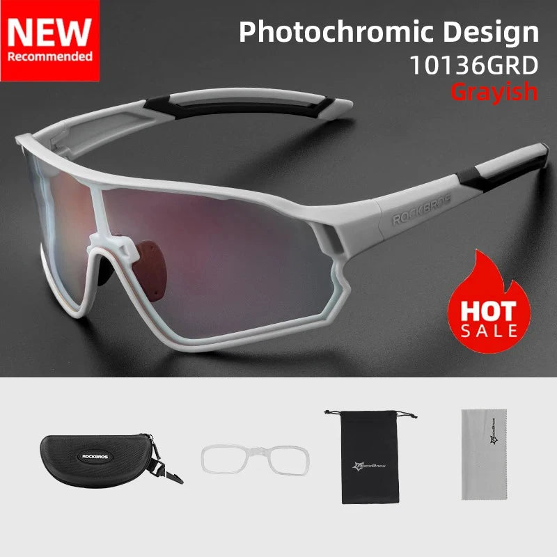 Bicycle glasses with photochromic lenses | Kalsten