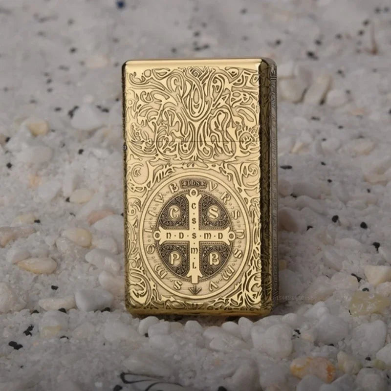 Timeless Heavy-Duty Flip-Open Flame Lighter | Kalsten